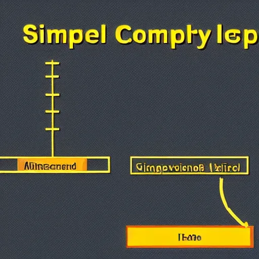 Image similar to simplified complexity