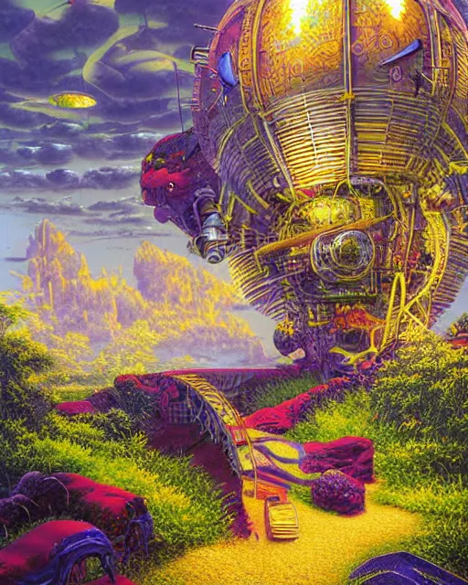 Image similar to artwork by tim white, hd, hyper detailed, 4 k