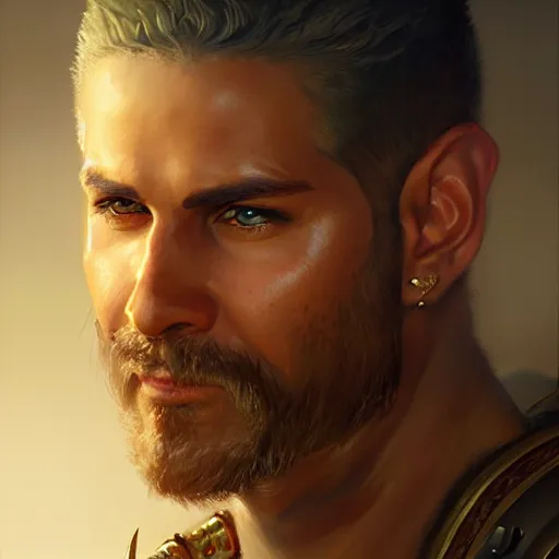 Image similar to a _ fantasy _ style _ portrait _ painting _ of _ archer _ oil _ painting _ unreal _ 5 _ daz. _ rpg _ portrait _ extremely _ detailed _ artgerm _ greg _ rutkowski _ greg