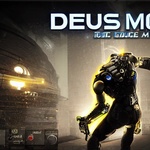 Image similar to deus ex machine