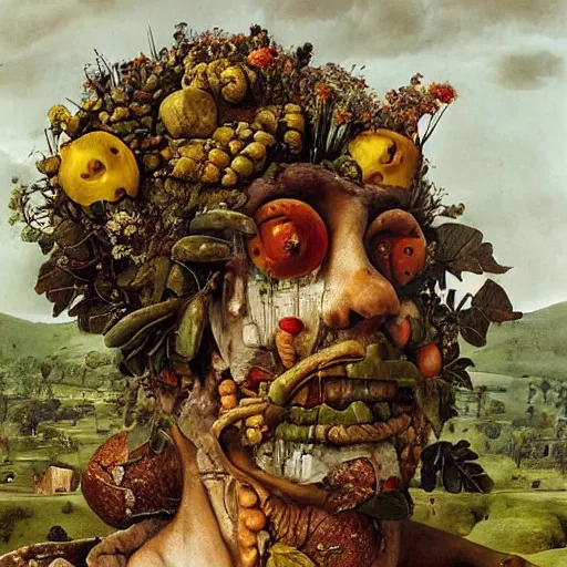 landscape by arcimboldo, greg rutkowski, dali | Stable Diffusion | OpenArt