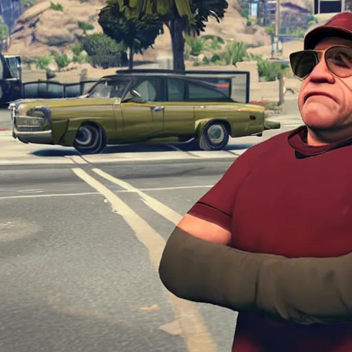 danny devito in gta san andreas, ps2 screenshot