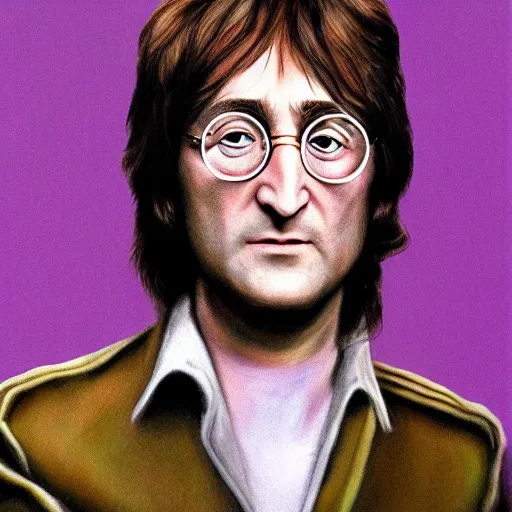 Image similar to John Lennon, hyper realistic, HD, HQ, photo realistic