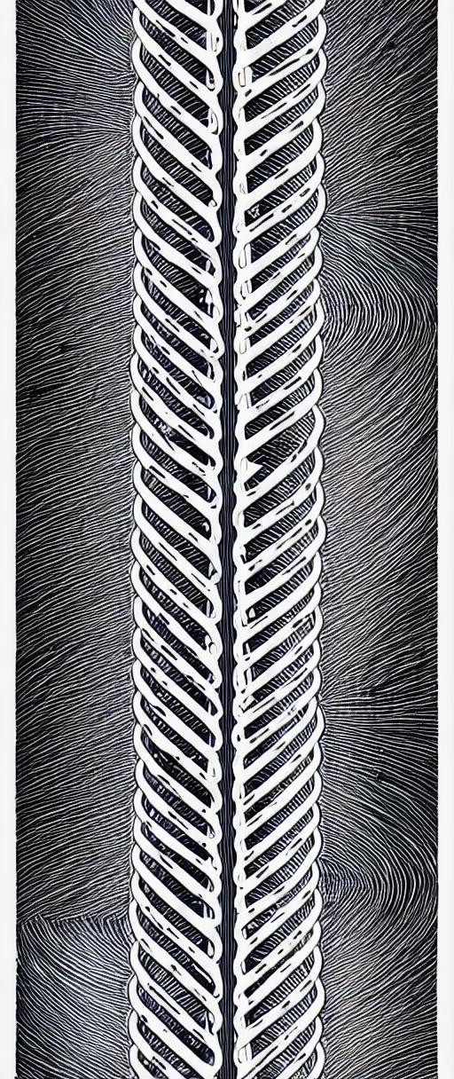 Image similar to a double helix dna strand futuristic carved pillar, high details, lineart, by vincent di fate, inking, etching, screen print, masterpiece, trending on artstation, sharp, high contrast, hyper - detailed,, hd, 4 k, 8 k