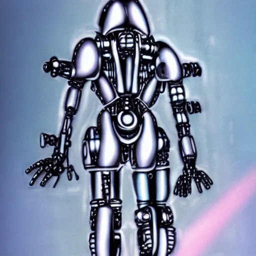 Image similar to cybernetic mechanoid