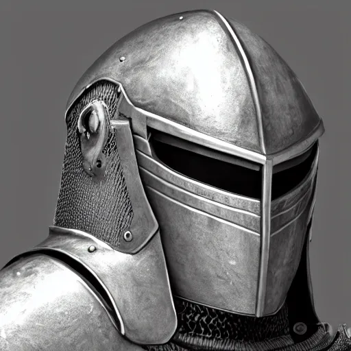 Prompt: a detailed portrait of knight in silver armor, unreal engine 5 rendered, incredibly highly detailed and realistic, 8 k, sharp focus, studio quality