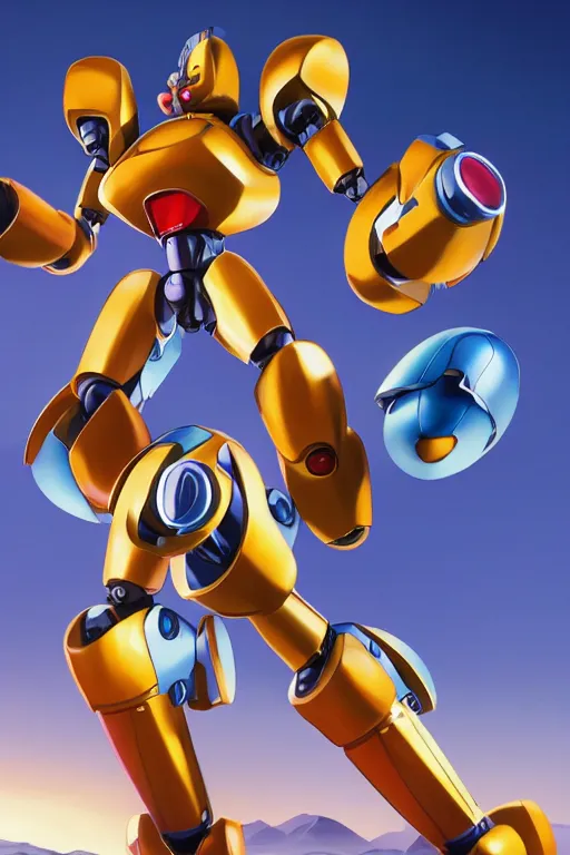 Image similar to metabots medabots medarotto medarot robot, behance hd by jesper ejsing, by rhads, makoto shinkai and lois van baarle, ilya kuvshinov, rossdraws global illumination ray tracing hdr radiating a glowing aura