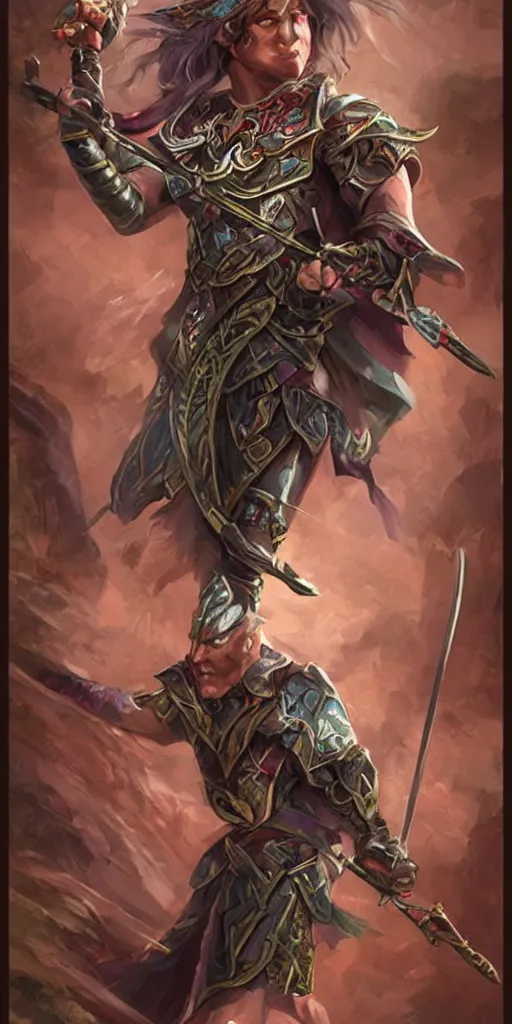 Image similar to magic bow weapon, fantasy card game art