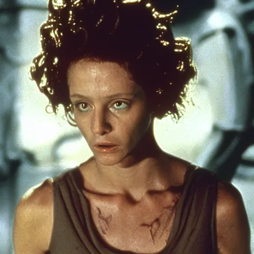 Image similar to medusa, still from the movie alien