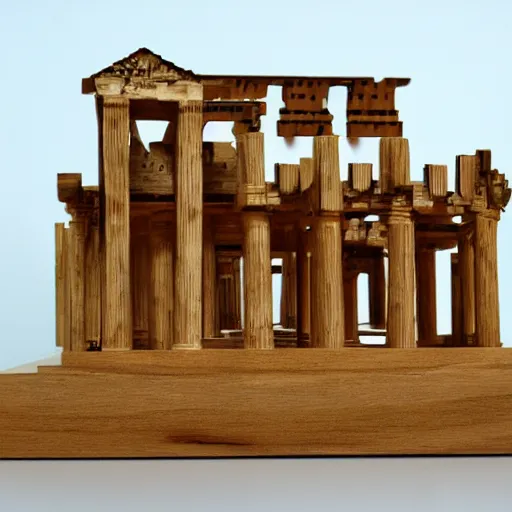 Image similar to Wooden Acropolis