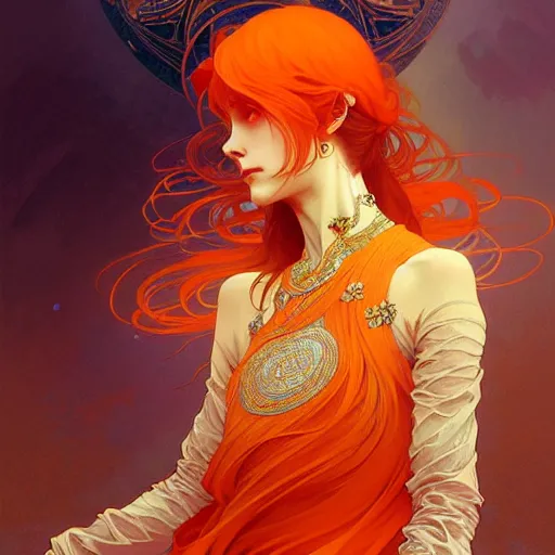 Prompt: sacral chakra, intricate, elegant, highly detailed, digital painting, artstation, concept art, smooth, sharp focus, illustration, art by Krenz Cushart and Artem Demura and alphonse mucha