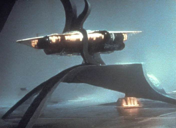 Image similar to spinner from the 1982 science fiction film Blade Runner