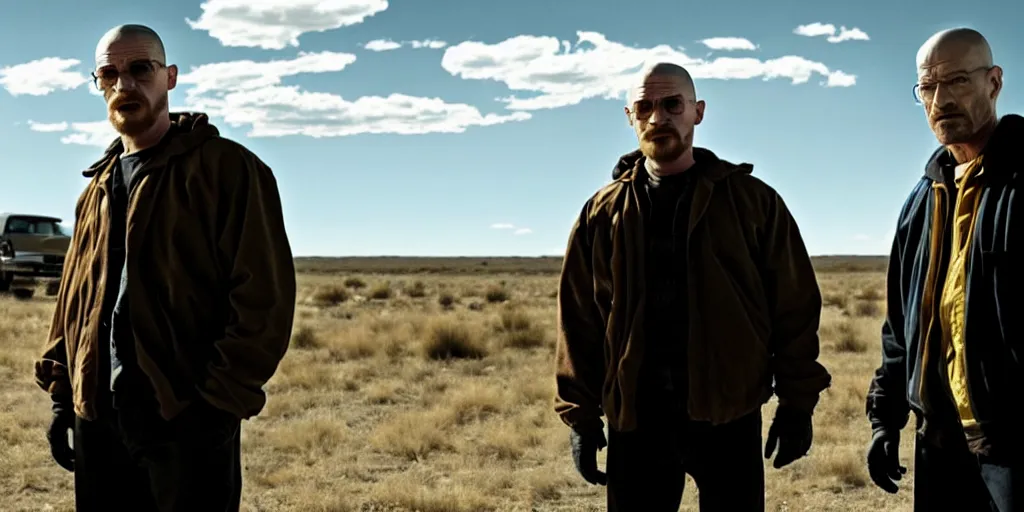 Image similar to Tom Hardy as Breaking Bad, walter white 4K quality Photorealismn