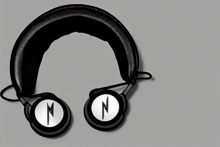 Prompt: headphones designed by M. C. Escher