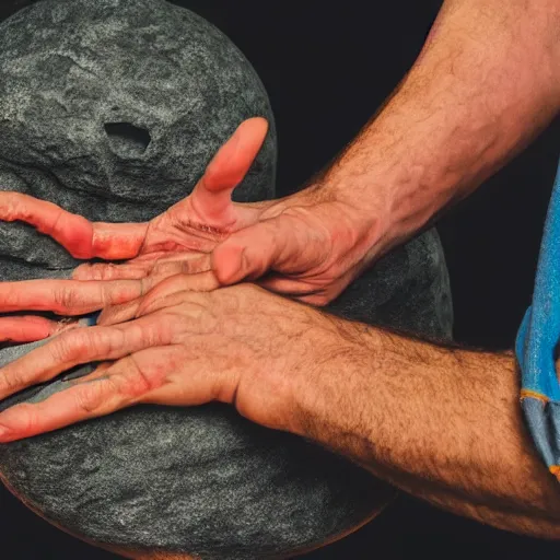 Prompt: hands!!!!!, 4 k photorealism, by koryeba, andor kollar, pablo perdomo, serge minhulin, and anatomy for sculptors, trending on unsplash, 4 k quality, intricately defined, complexly detailed