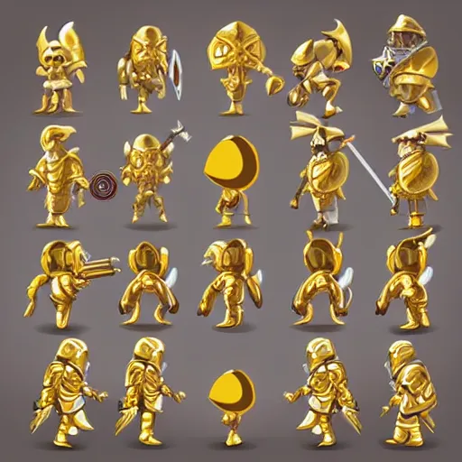 Image similar to gaming emoji concept gold armor rip style of emoji, vector art, white background, no watermark white background