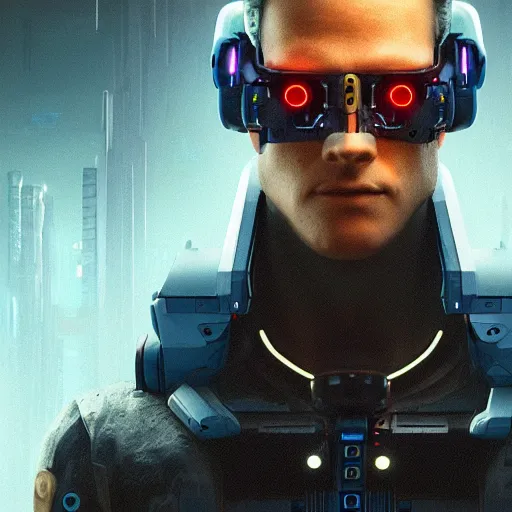 Image similar to cyberpunk 1920s robotic man, award winning photo, realistic 8k