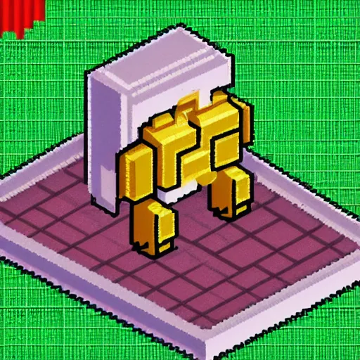 Image similar to an isometric pixel art sprite of Negative man from Doom Patrol