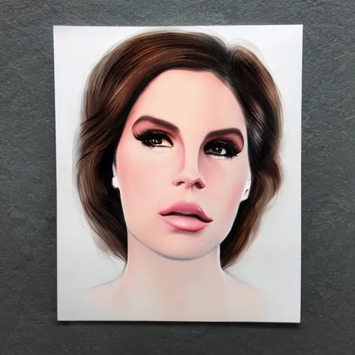 Image similar to Lana del rey portrait, photorealistic, studio