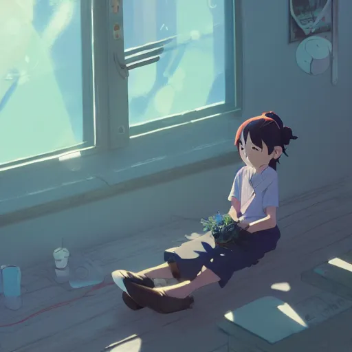 Prompt: life is, giving our best, start where you stand, keep moving, comfort zone, my creed, to sunlit days, detailed, cory loftis, james gilleard, atey ghailan, makoto shinkai, goro fujita, studio ghibli, rim light, exquisite lighting, clear focus, very coherent, plain background