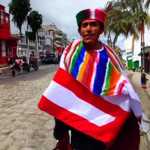 Prompt: Peruvian Pride