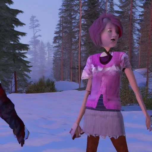 Prompt: a still from the movie willow crossover with the game gone home