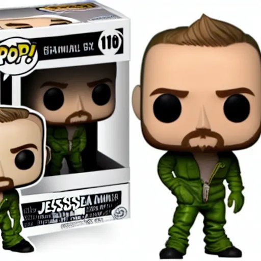 Image similar to jesse pinkman as a funko pop