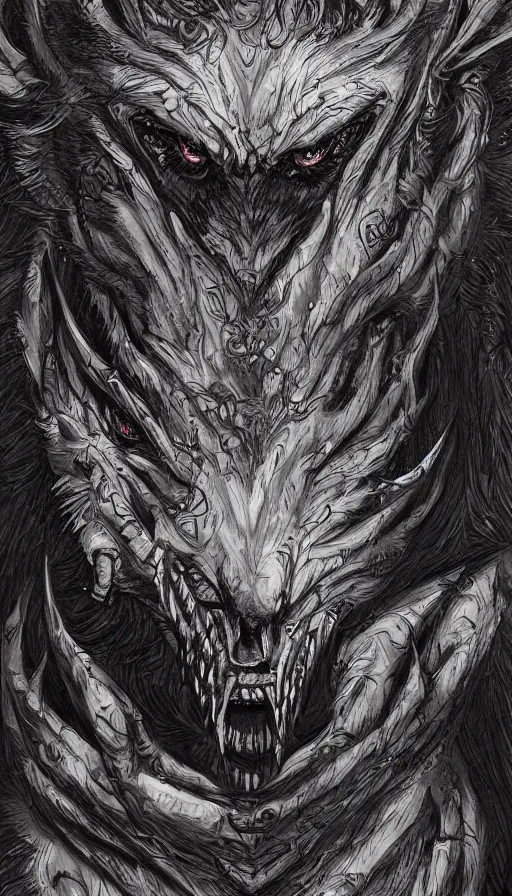 Image similar to Werewolf in London, by Ayami Kojima, studio ghibli, cinematic lighting, intricate, highly detailed, digital painting, trending on artstation, Illustration, epic scale