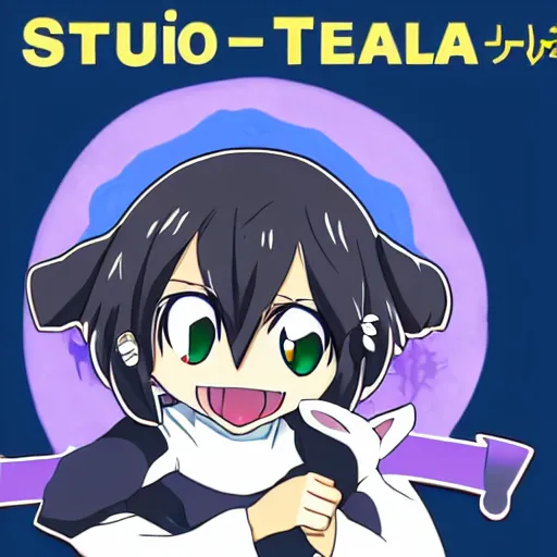 Prompt: an anime seal in the style of studio trigger