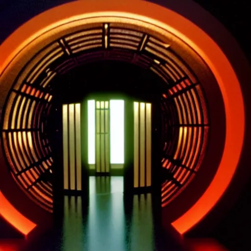 Prompt: gate room from the tv show star gate sg - 1