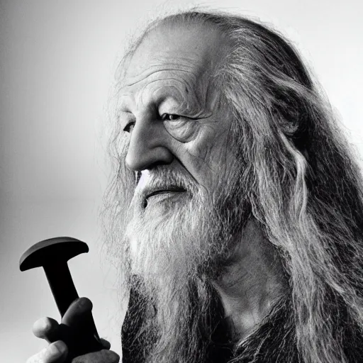 Image similar to werner herzog as gandalf