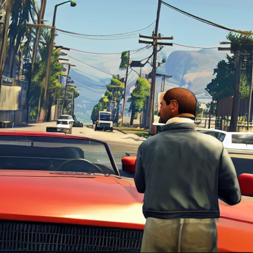 Image similar to leaked game footage of grand theft auto 6