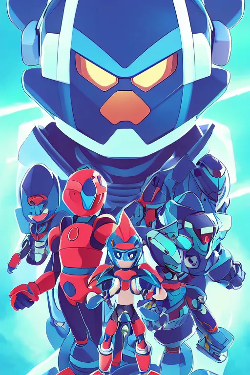 Image similar to robot ninja mask helmet megaman x zero rockman 2 0 2 2 switch game boss legacy collection fanart artsation, art gta 5 comics, behance hd by jesper ejsing, by rhads, makoto shinkai and lois van baarle, ilya kuvshinov, rossdraws global illumination ray tracing