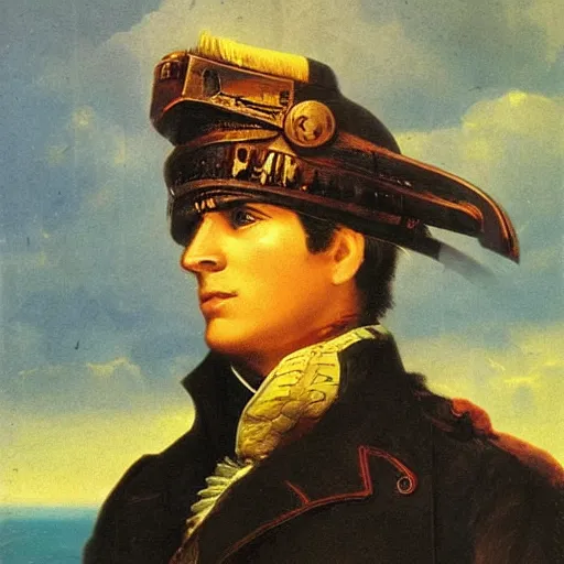 Image similar to noble hero portrait of an eagle outfitted in rogue attire, by jack kirby italo calvino and ivan aivazovsky,