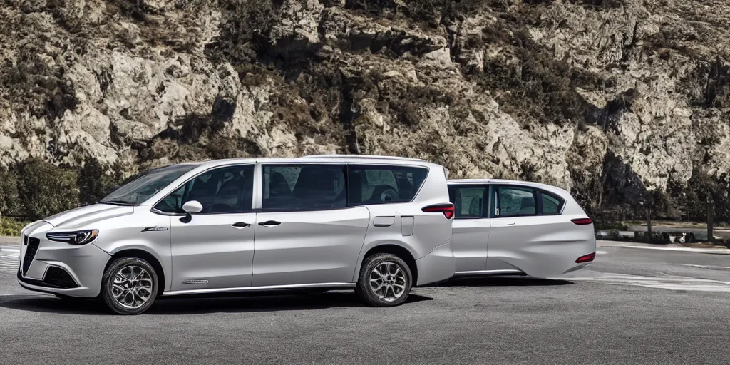 Image similar to 2022 Alfa Romeo Minivan