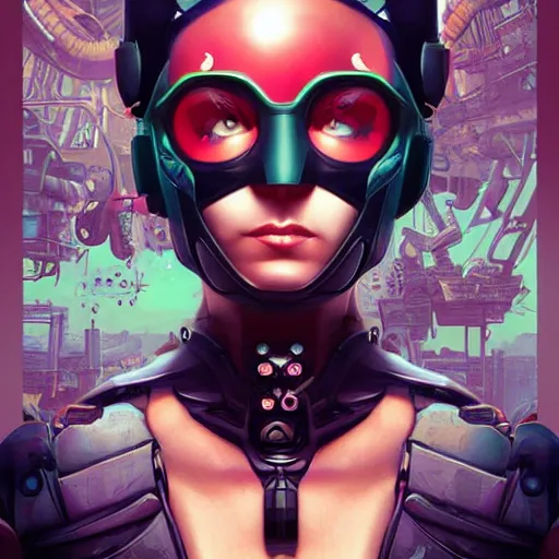 Image similar to Lofi BioPunk portrait batman Pixar style by Tristan Eaton Stanley Artgerm and Tom Bagshaw