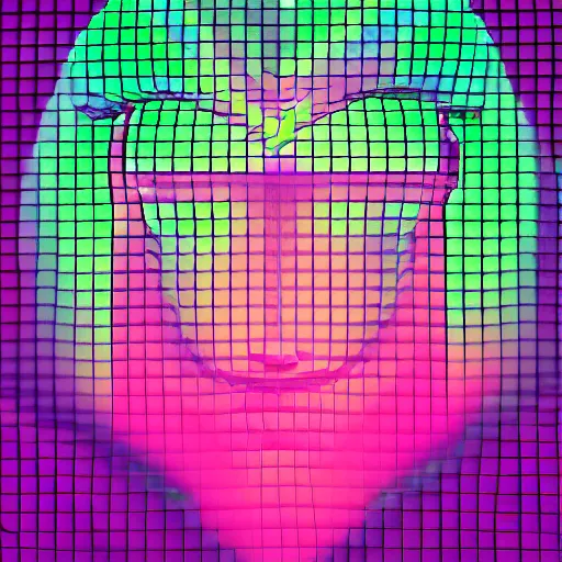 Image similar to green snake head in hoodie, portrait, vaporwave, synthwave, neon, vector graphics, cinematic, volumetric lighting, f 8 aperture, cinematic eastman 5 3 8 4 film