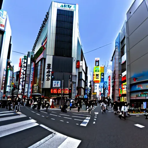 Prompt: Tokyo, Akihabara, Google Maps street view
