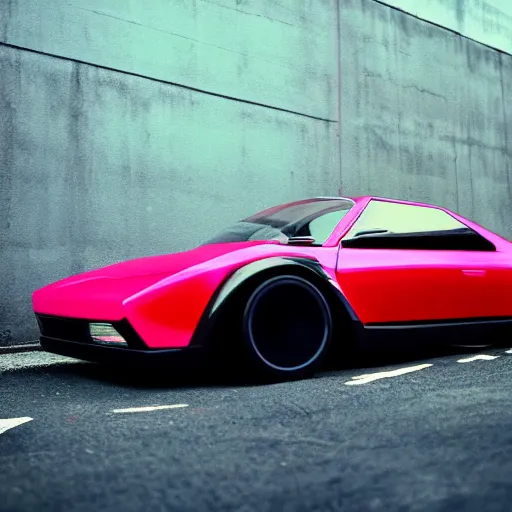 Image similar to Synthwave sports car