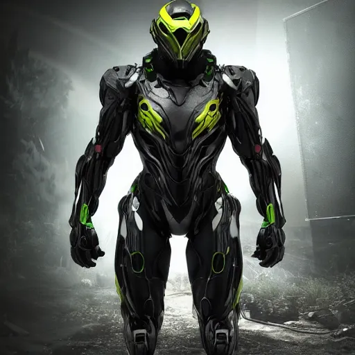 Image similar to the nanosuit from crysis 3 in ultra realistic detail, studio lighting, background and typography annotations around the suit, ultra hd w - 1 0 2 4