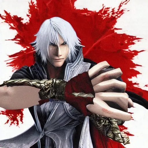 Δ — Draw Devil May Cry 1 Dante using Castlevania