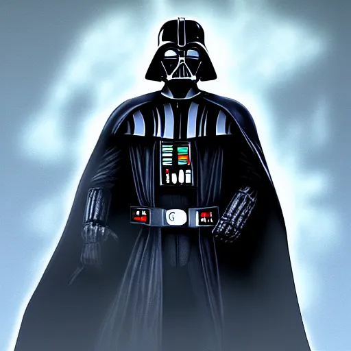 Prompt: Darth Vader as a dark souls boss