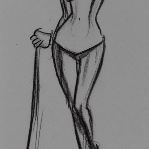 Image similar to milt kahl sketch of victoria justice with kim kardashian body