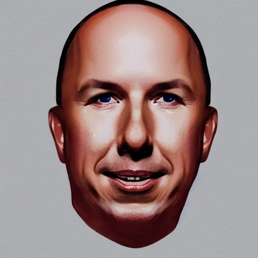 Image similar to Peter Dutton as a potato, concept art, painting