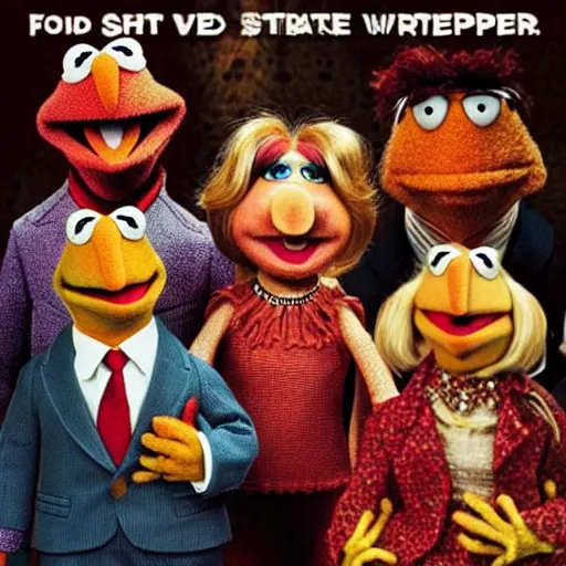 Image similar to “ the muppets as a supernatural horror film, detailed ”