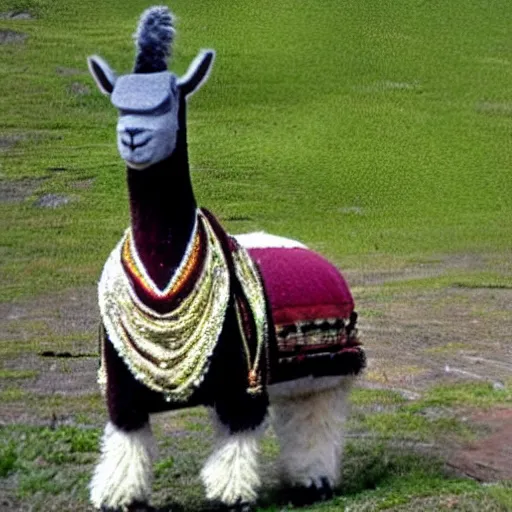 Prompt: the walle dalle lama