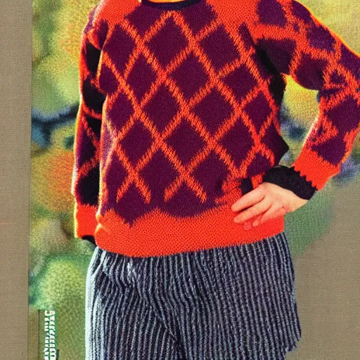 Image similar to covid - 1 9 spike protein graphic sweater knitting pattern for children intarsia chart picture jumper in dk yarn vintage