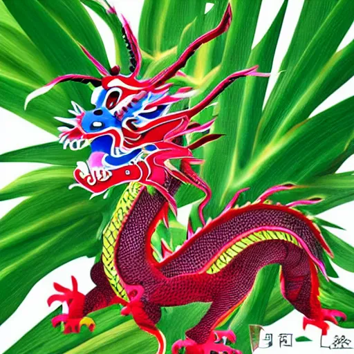 Image similar to chinese dragon, dragon fruit