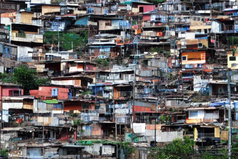 Prompt: american favela