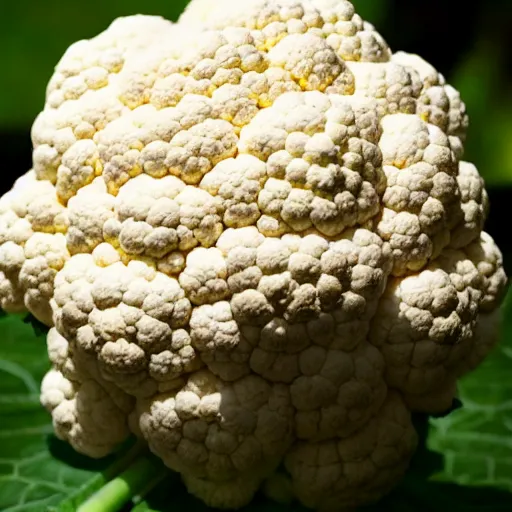 Image similar to cauliflower in incredible detail